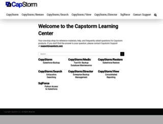 learn.capstorm.com screenshot