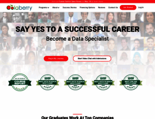 learn.colaberry.com screenshot