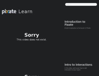 learn.pixate.com screenshot