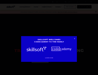 learn.skillsoft.com screenshot