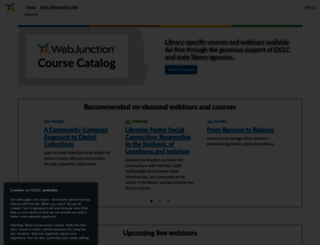 learn.webjunction.org screenshot