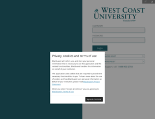 learn.westcoastuniversity.edu screenshot