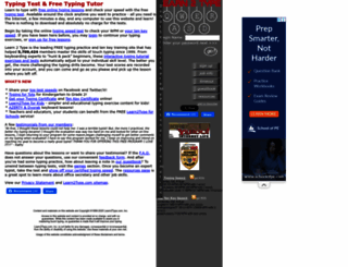 learn2type.info screenshot