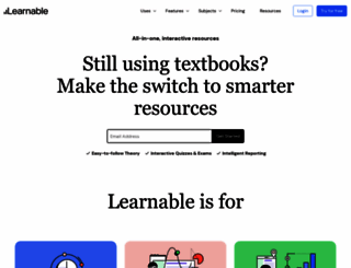 learnable.education screenshot