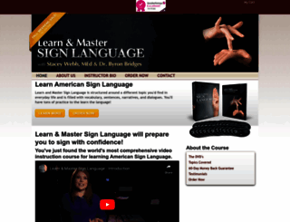 learnandmasterasl.com screenshot