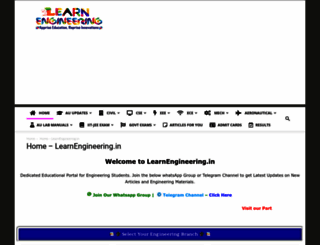 learnengineering.in screenshot