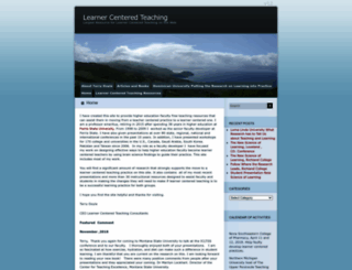 learnercenteredteaching.wordpress.com screenshot