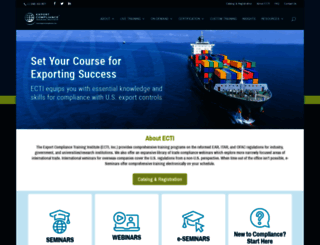 learnexportcompliance.com screenshot