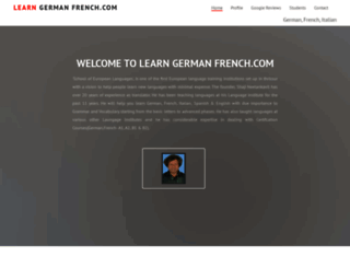 learngermanfrench.com screenshot