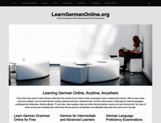 learngermanonline.org screenshot