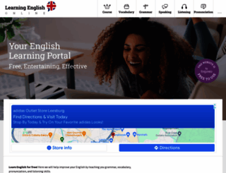learning-english-online.net screenshot