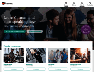 learning-german-online.org screenshot