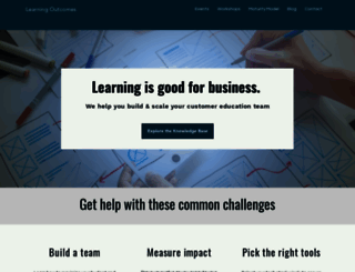 learning-outcomes.com screenshot