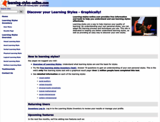 learning-styles-online.com screenshot