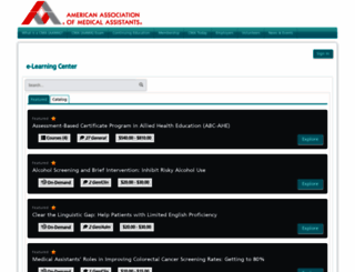 learning.aama-ntl.org screenshot