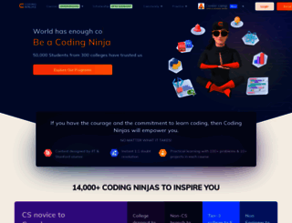 learning.codingninjas.com screenshot