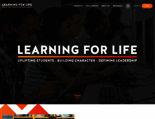 learning.learningforlife.org screenshot
