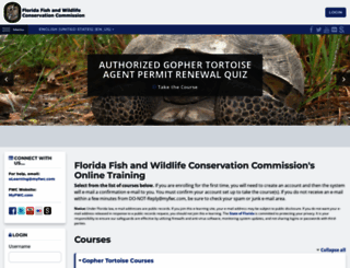 learning.myfwc.com screenshot