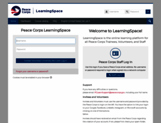 learning.peacecorps.gov screenshot