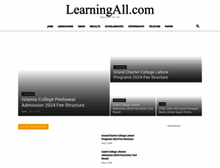learningall.com screenshot