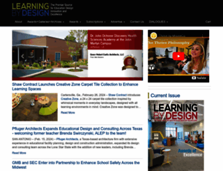 learningbydesignmagazine.com screenshot