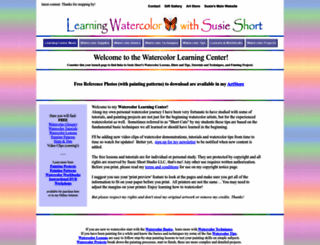 learningcenter.susieshort.net screenshot