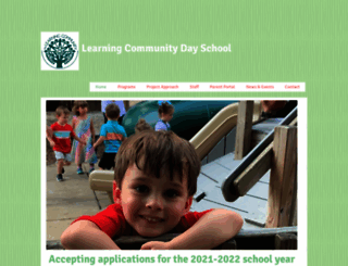 learningcommunitydayschool.org screenshot