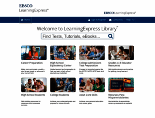 learningexpresslibrary.com screenshot