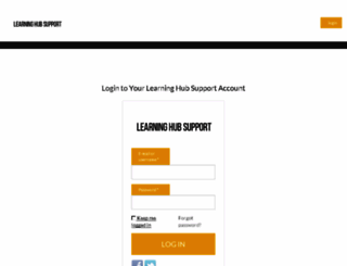 learninghubsupport.com screenshot