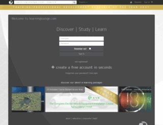 learninglounge.com screenshot
