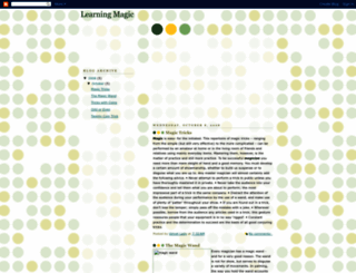 learningmagictricks.blogspot.com screenshot