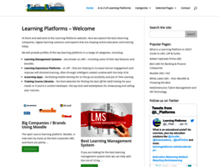 learningplatforms.net screenshot