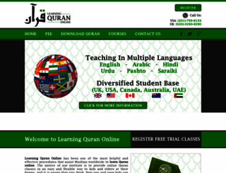 learningquranonline.com screenshot