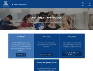 learningspaces.unimelb.edu.au screenshot