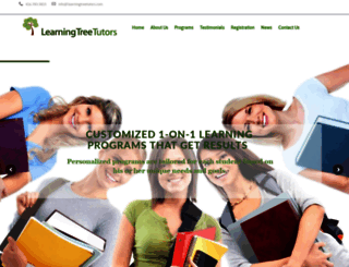 learningtreetutors.net screenshot