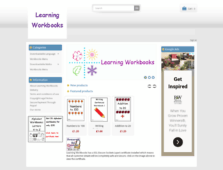 learningworkbooks.com screenshot