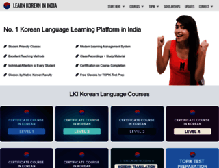 learnkorean.in screenshot