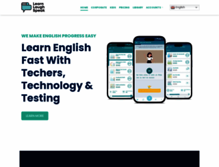 learnlaughspeak.com screenshot
