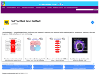 learnmarketing.co.uk screenshot