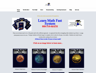 learnmathfastbooks.com screenshot