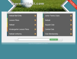 learnnetball.com screenshot