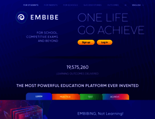 learnnext.embibe.com screenshot