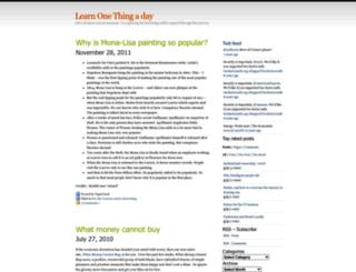 learnonethingaday.wordpress.com screenshot
