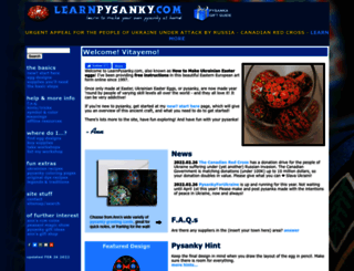 learnpysanky.com screenshot