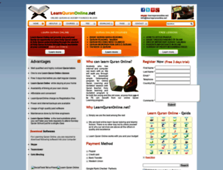 learnquranonline.net screenshot