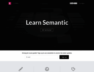 learnsemantic.com screenshot
