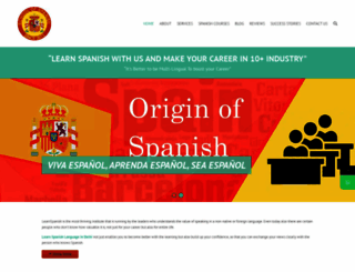 learnspanish.co.in screenshot