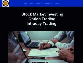 learnstocktrading.in screenshot