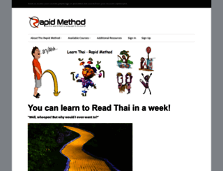 learnthaionline.com screenshot