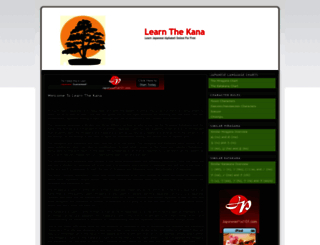 learnthekana.com screenshot